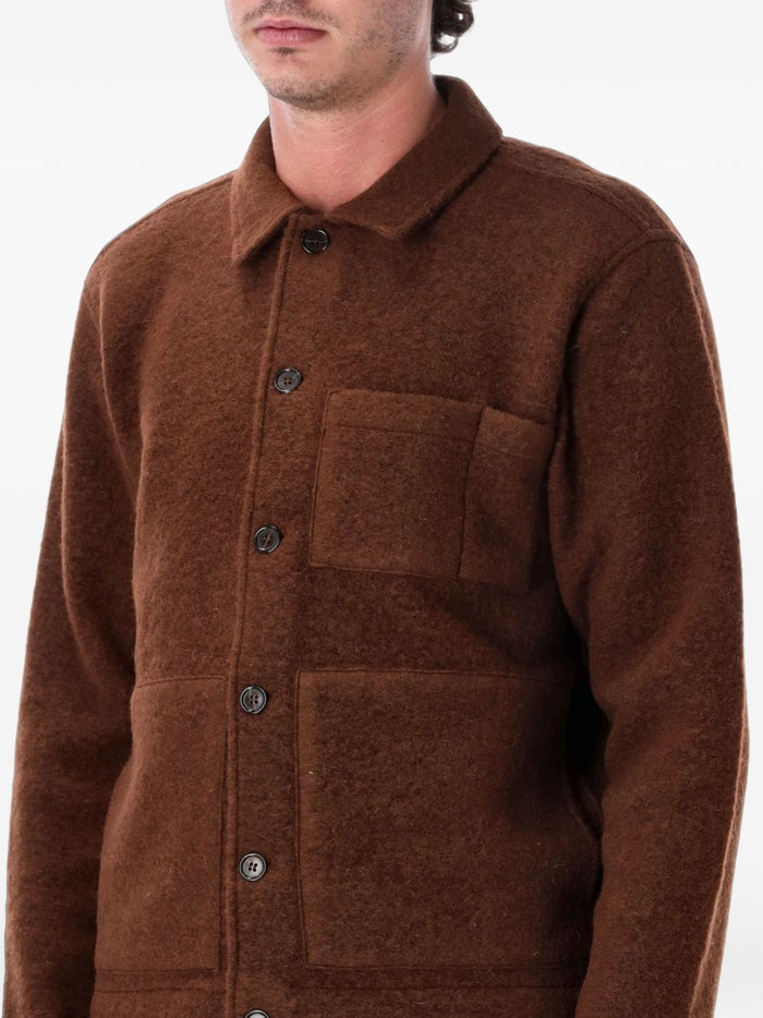 Universal Works Giacca Marrone Uomo 3