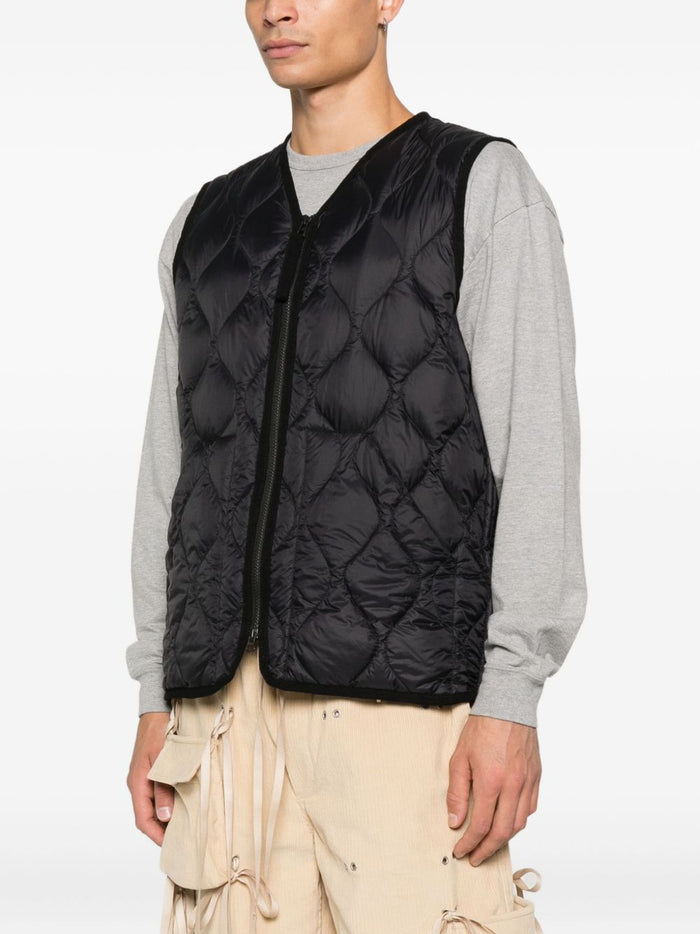 Taion Gilet Nero Uomo 2
