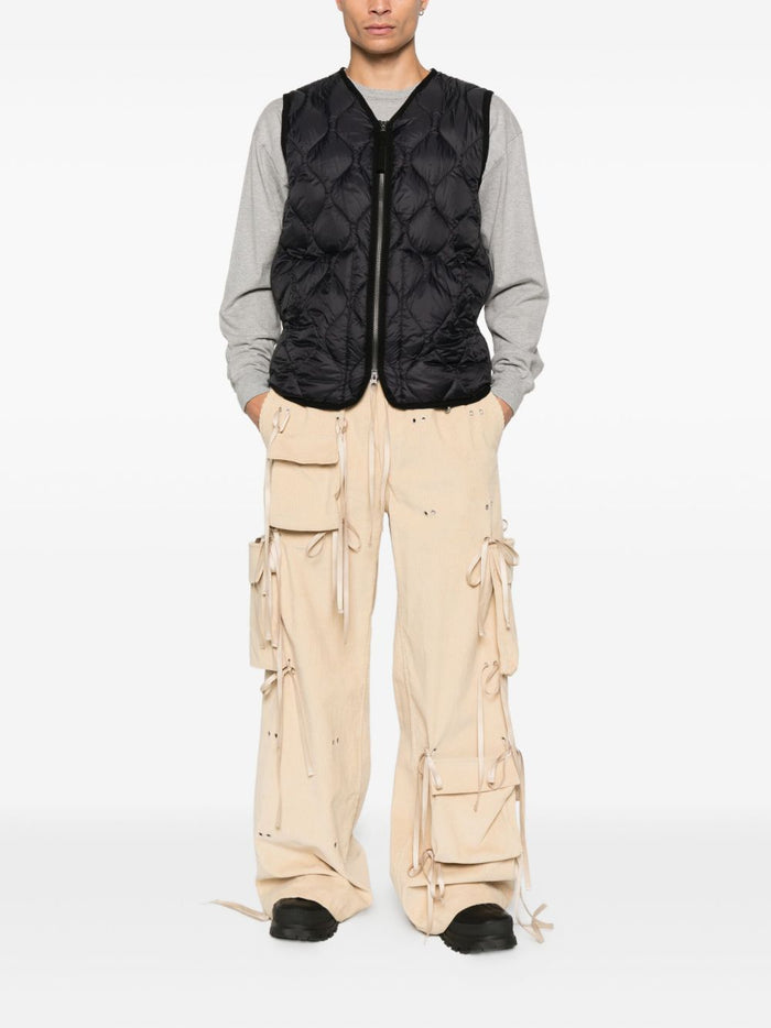 Taion Gilet Nero Uomo 3
