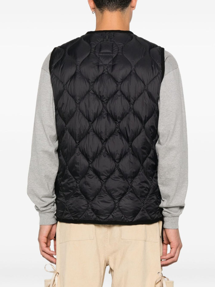 Taion Gilet Nero Uomo 4