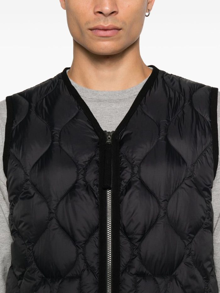 Taion Gilet Nero Uomo 5