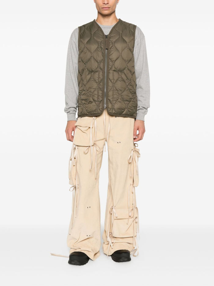 Taion Gilet Verde Uomo 2