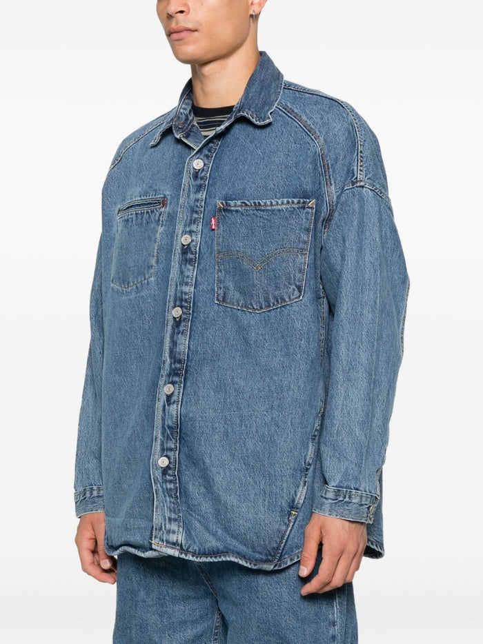 Levi's Herren – Twist-Hemdjacke in Blau 1