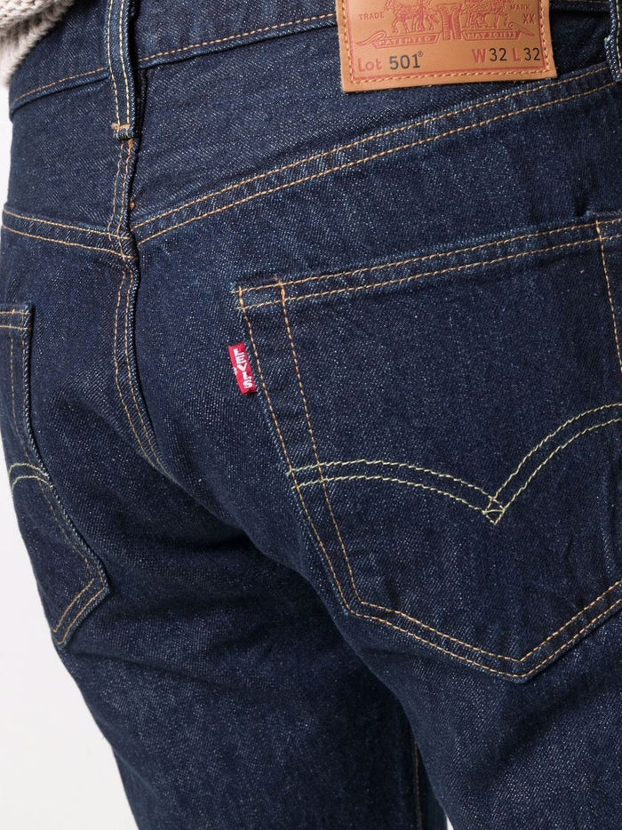 Levi's Jeans Blu Uomo 501 Original 4