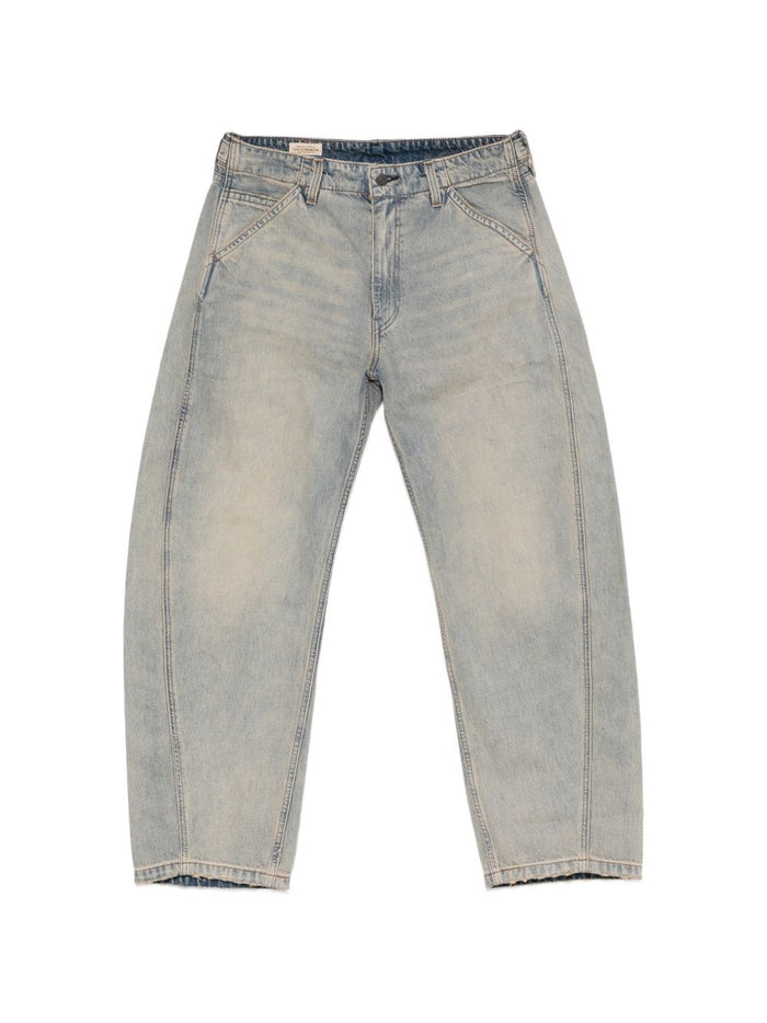 Levis Jeans Blu Scolorito Uomo Baggy Barrel 5