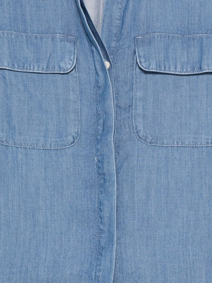 Levi's Camicia Blu Donna Elaine Utility 3