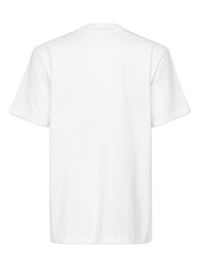 Dsquared2 White Men's T-shirt with Logo Application 2