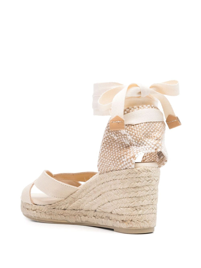 Castaner Scarpa Espadrillas Donna Bianco 4
