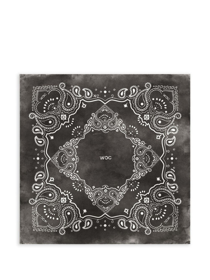 Woc Foulard Nero Uomo 1
