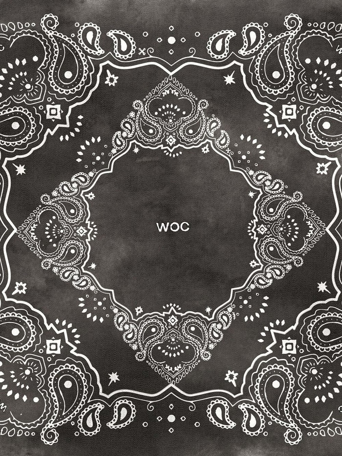 Woc Foulard Nero Uomo 2