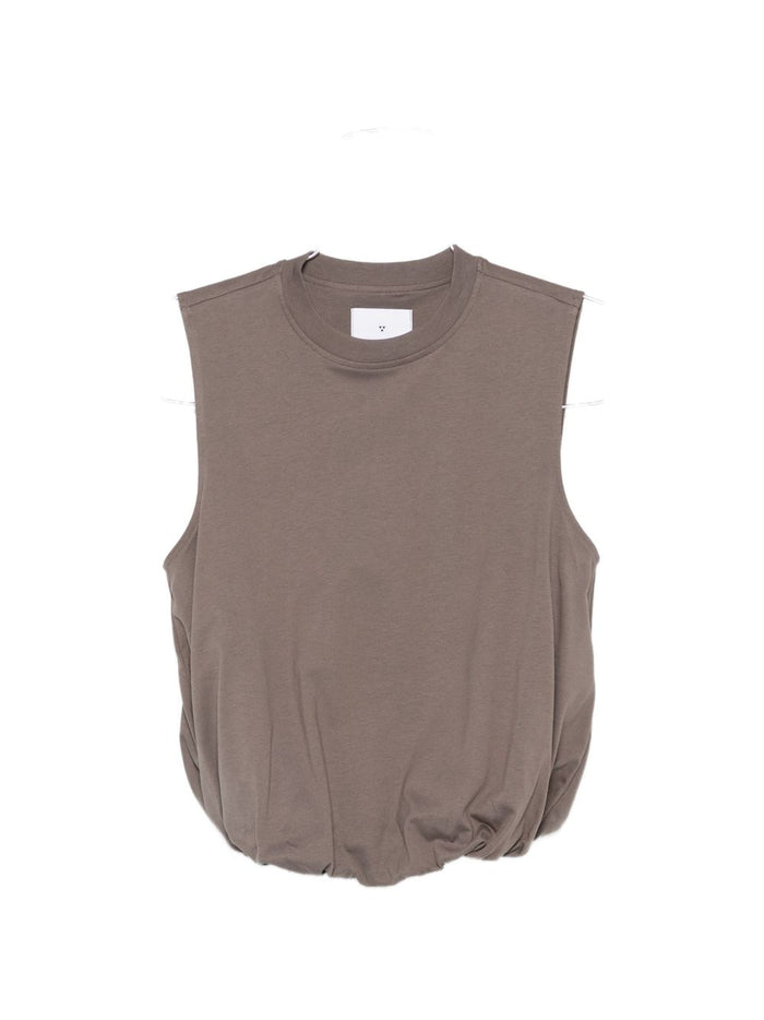 Woc T-Shirt Villena Donna Marrone 5
