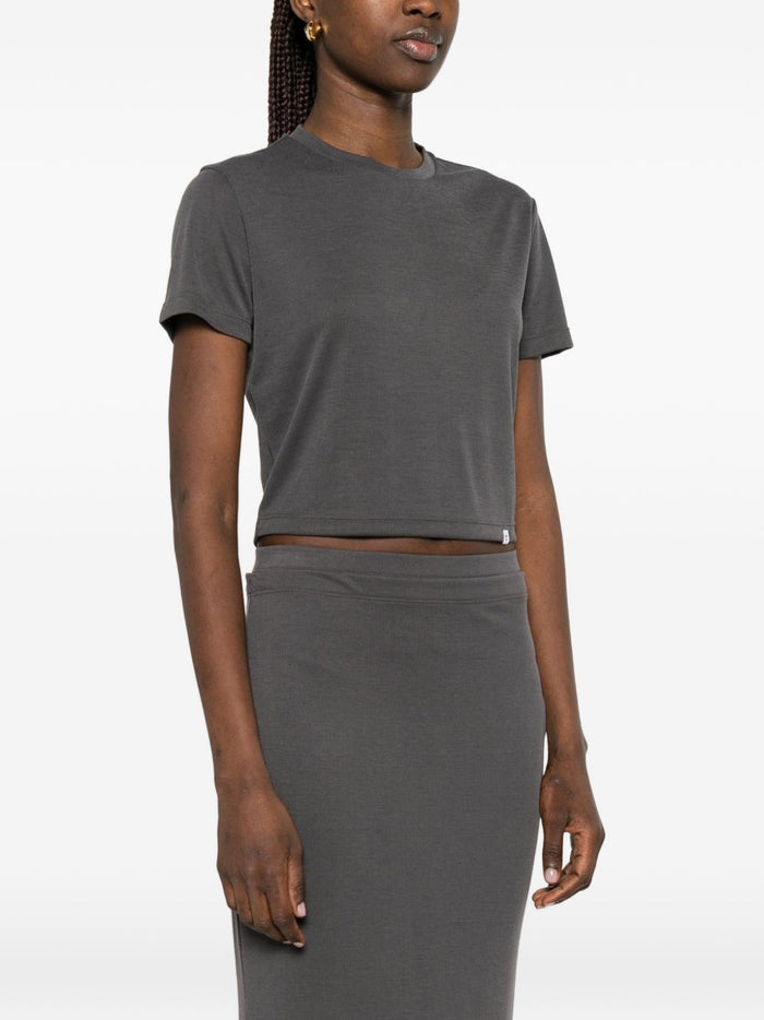 Woc T Shirt Grigio Donna 3