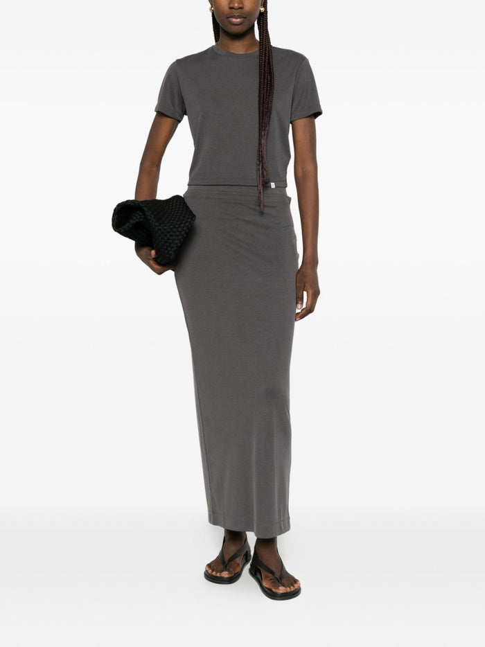 Woc T Shirt Grigio Donna 4