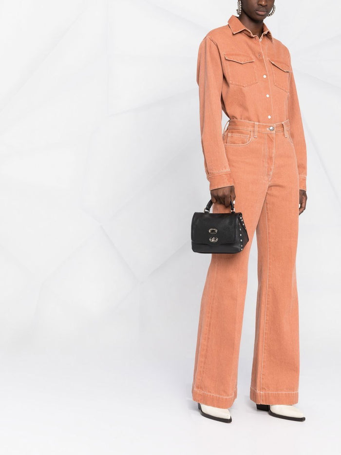 Zanellato Borsa Nero Donna Postina Daily Baby 3