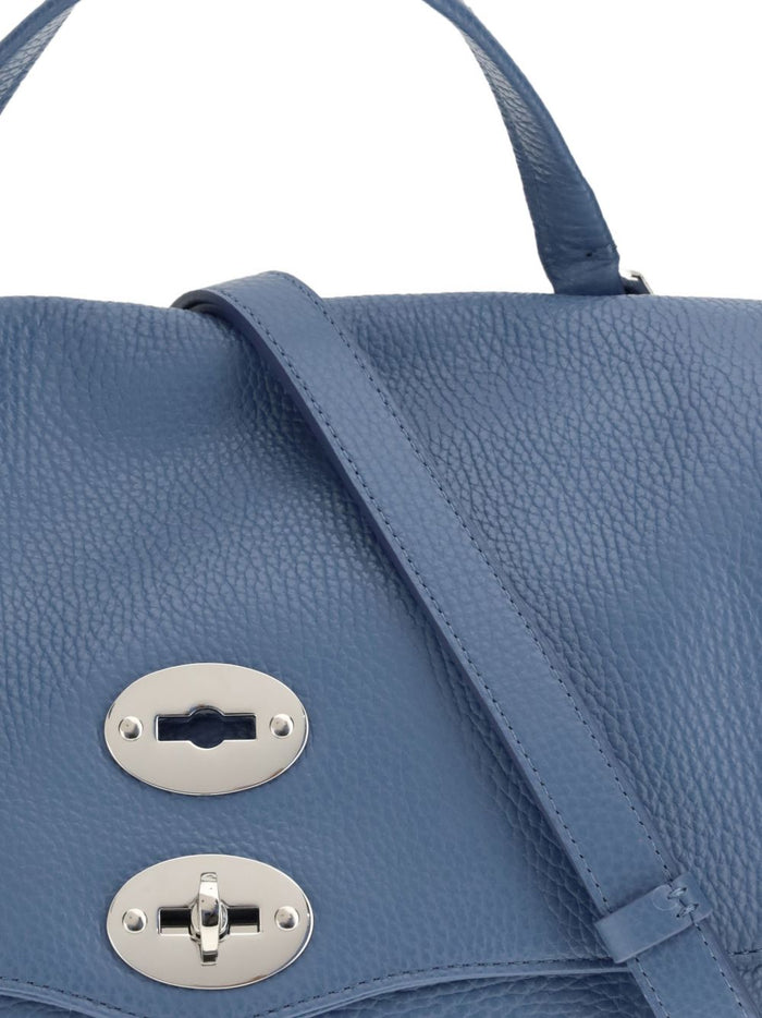 Zanellato Borsa Blu Donna Postina Daily Small 3