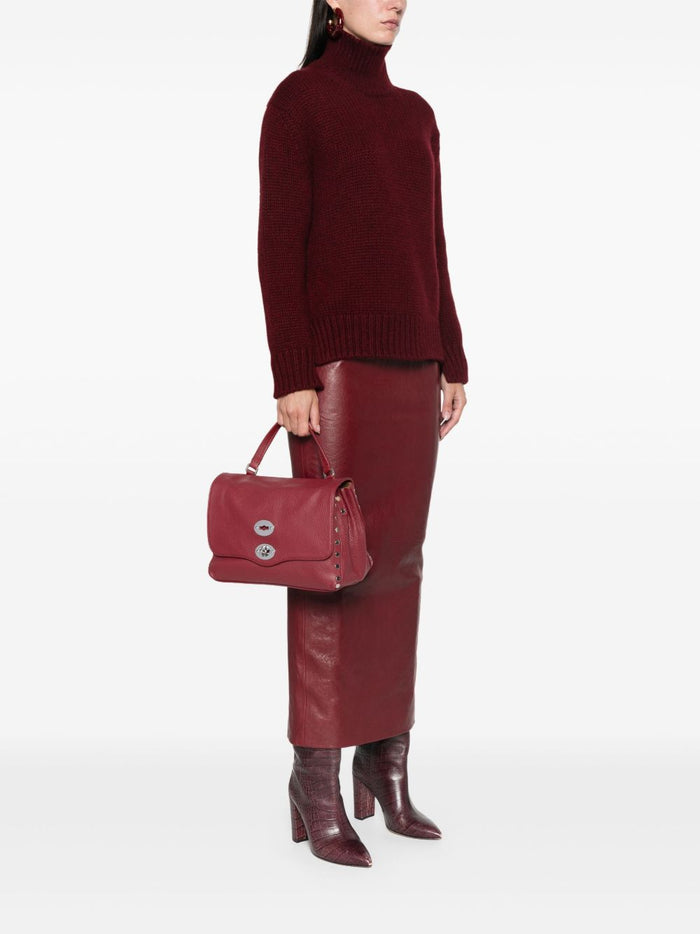 Zanellato Borsa Rosso Donna Postina Daily Small 2