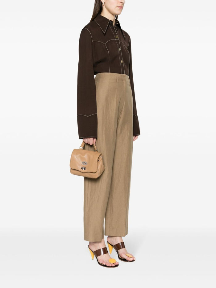 Zanellato Borsa Beige Donna Postina Baby Daily Giorno 2