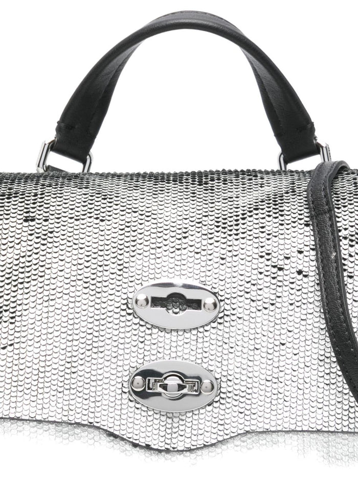 Zanellato Borsa Argento Donna Postina Baby CBI Anniversario 2
