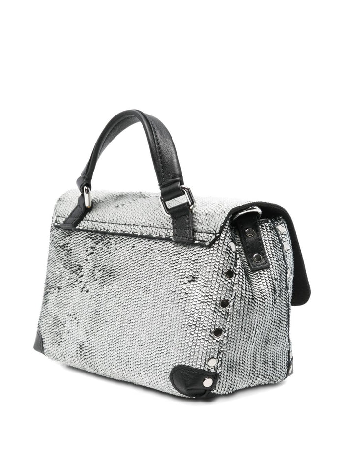 Zanellato Borsa Argento Donna Postina Baby CBI Anniversario 4