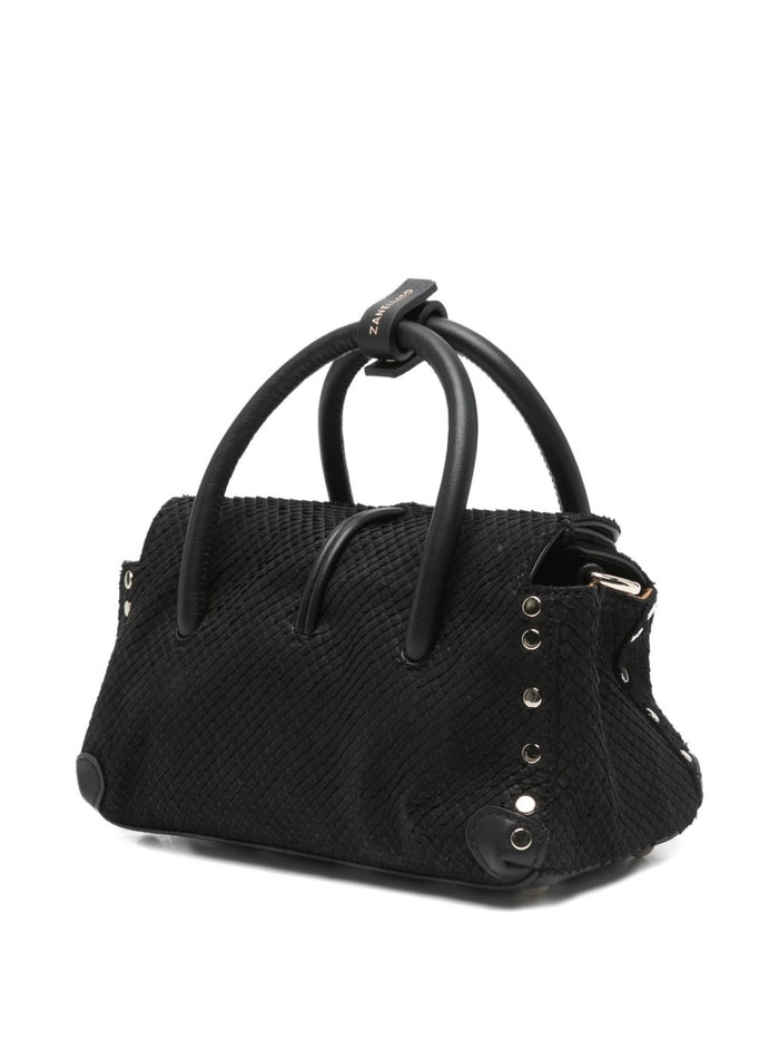 Zanellato Borsa Nero Donna Dotta Amoretto Baby 3