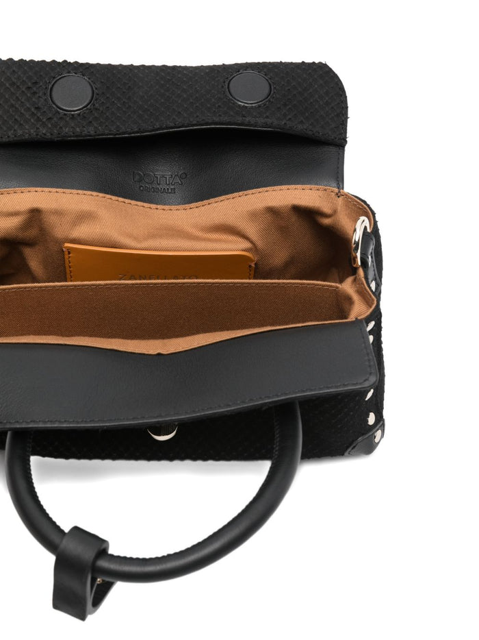 Zanellato Borsa Nero Donna Dotta Amoretto Baby 4