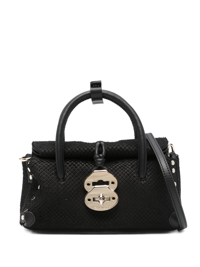 Zanellato Borsa Nero Donna Dotta Amoretto Baby 1