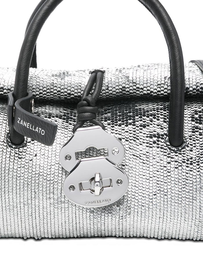 Zanellato Borsa Argento Donna Dotta Baby Anniversario CBI 2