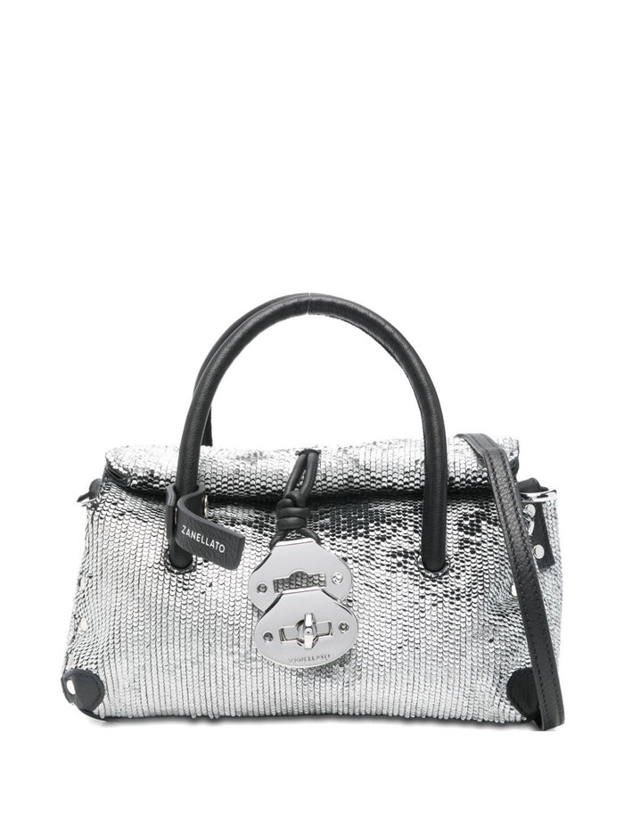 Zanellato Borsa Argento Donna Dotta Baby Anniversario CBI 1