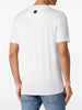 Philipp Plein T-shirt Bianco Uomo Logo Strass Multicolor 3