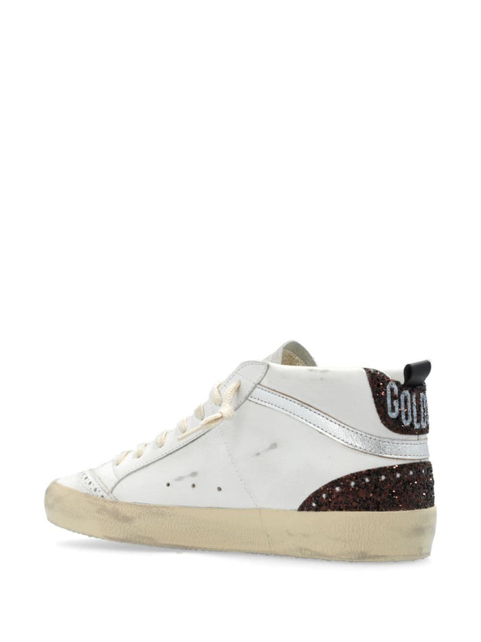 Golden Goose Scarpa Bianco Donna Mid Star 5