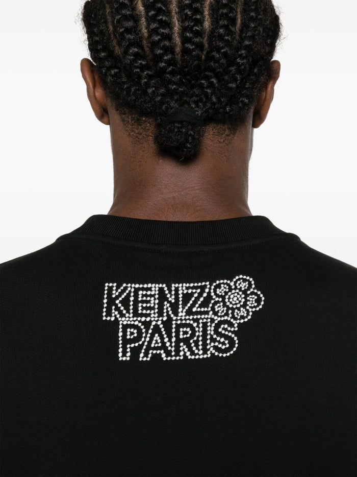 Kenzo Maglia Nero Uomo Ricamo Rue Vivienne 4