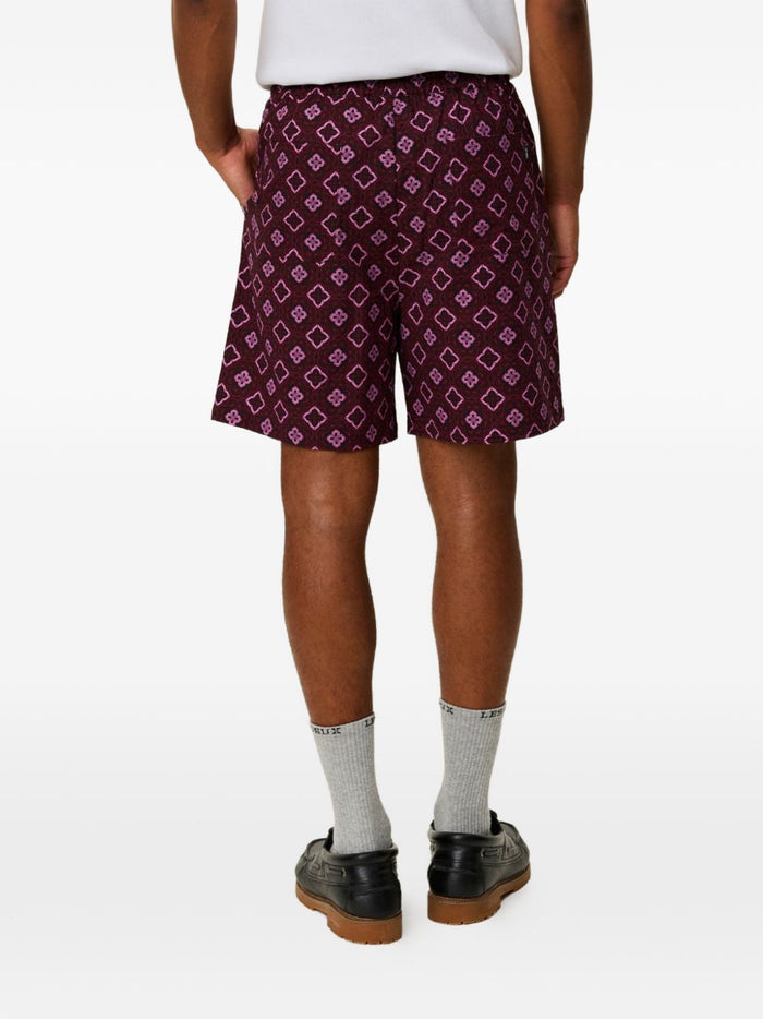 Les Deux Short Rosso Uomo 3