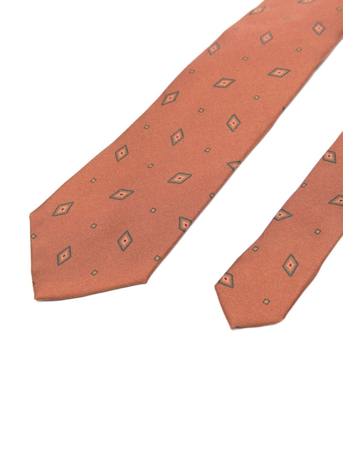 Les Deux Cravatta Marrone Uomo 3