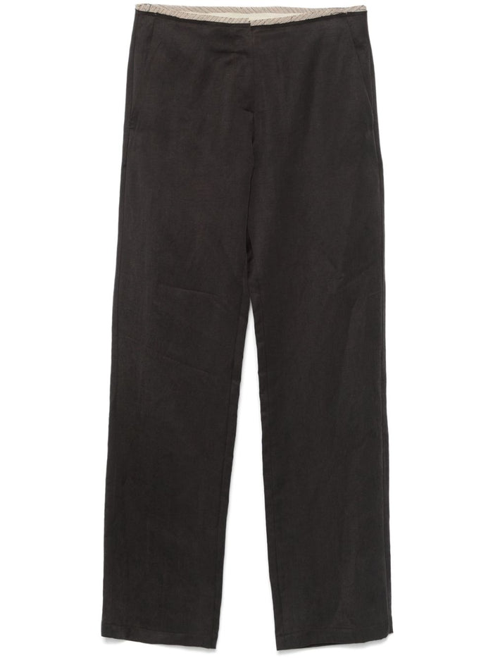 Alysi Pantalone Nero Donna 1