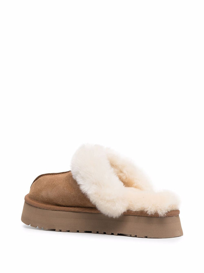 Ugg Disquette Donna Ciabatte Marrone 2