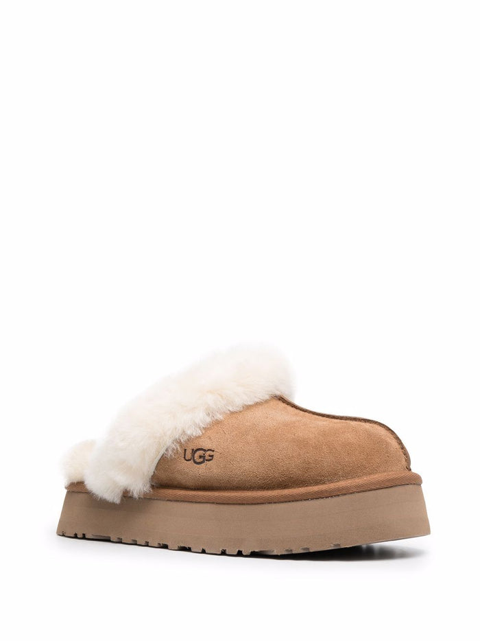 Ugg Disquette Donna Ciabatte Marrone 3