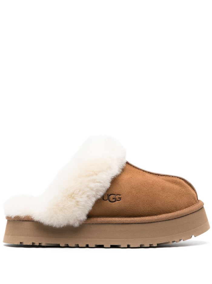 Ugg Disquette Donna Ciabatte Marrone 5
