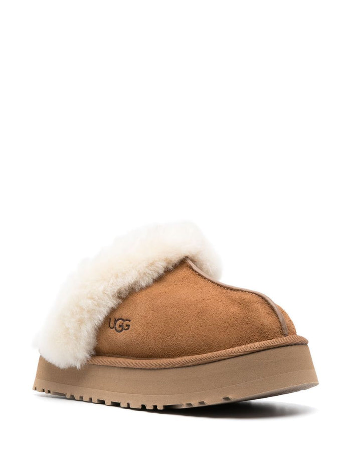 Ugg Disquette Donna Ciabatte Marrone 8