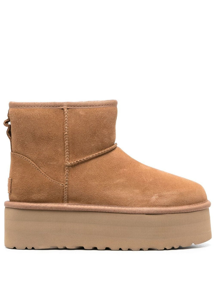 Ugg Shoes Brown Women Boots Classic Mini Platform 1