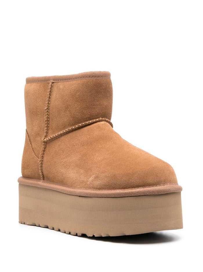 Ugg Stivali Classic Mini Platform Donna Scarpe Marrone 2