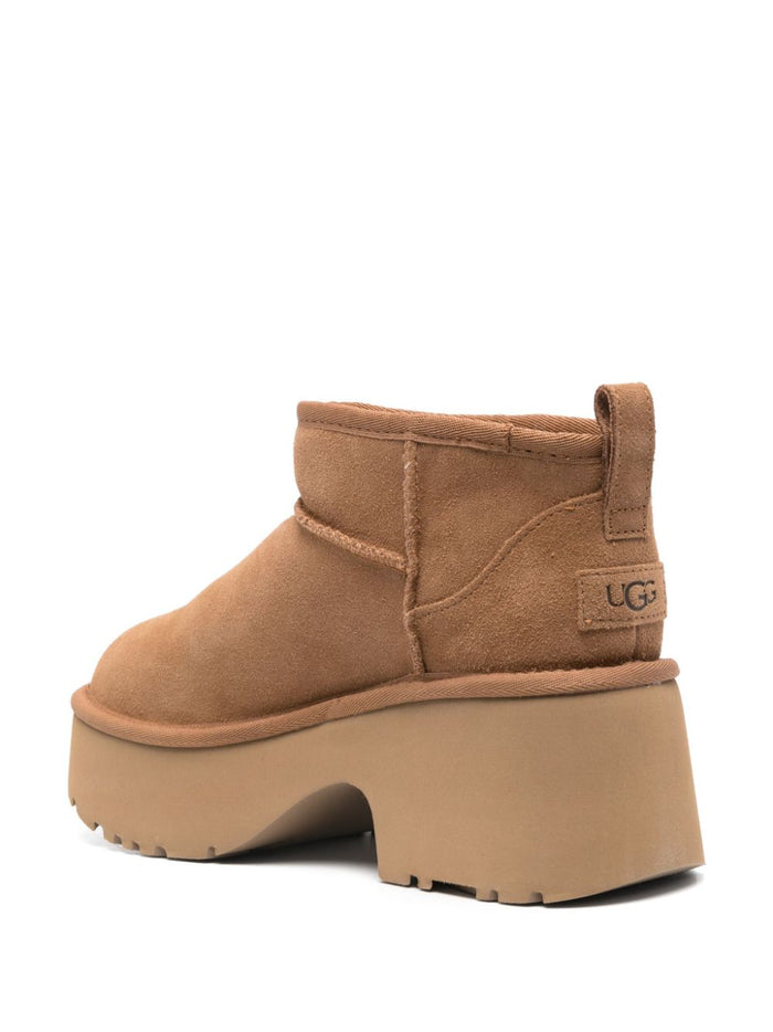 Ugg Scarpe Marrone Donna Classic Ultra Mini New 2