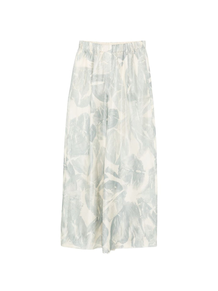 Alysi Pantalone Azzurro Donna Foliage 1