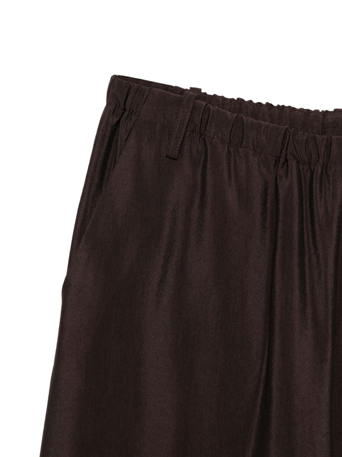 Alysi Pantalone Marrone Donna 3