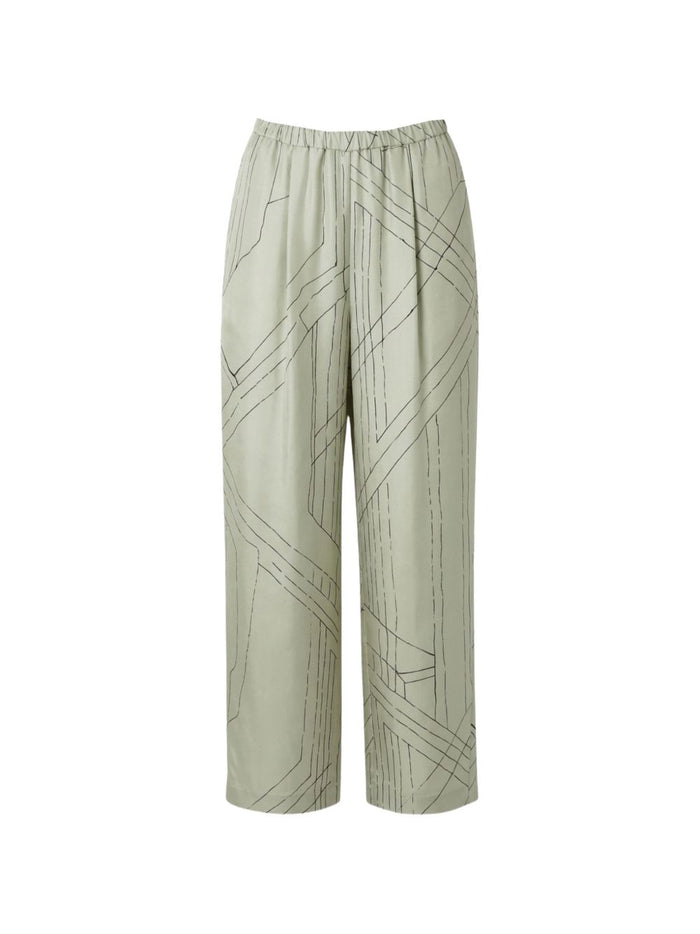 Alysi Pantalone Verde Donna 1