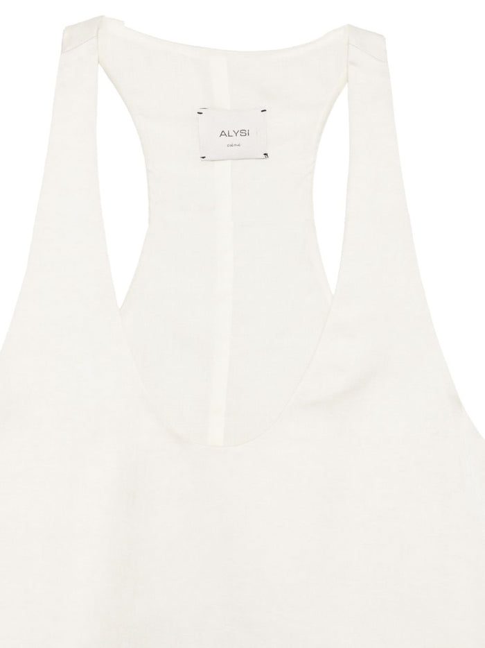 Alysi Canotta Bianco Donna 2
