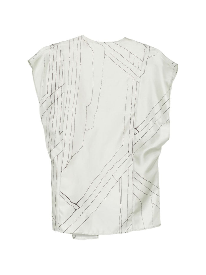Alysi Bluse bedruckt Damen Grün 2