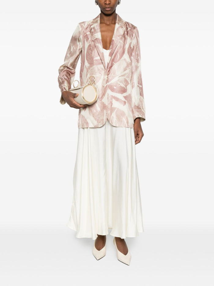 Alysi Giacca Rosa Donna Floreale 2