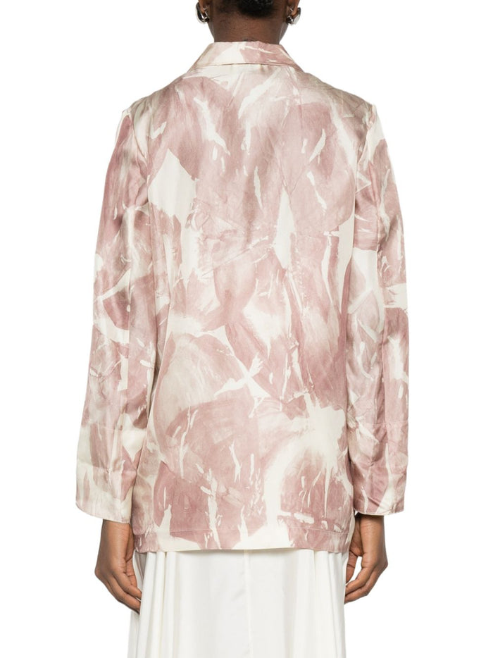 Alysi Giacca Rosa Donna Floreale 3
