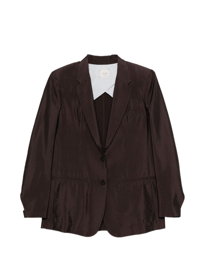 Alysi Giacca Marrone Donna 1