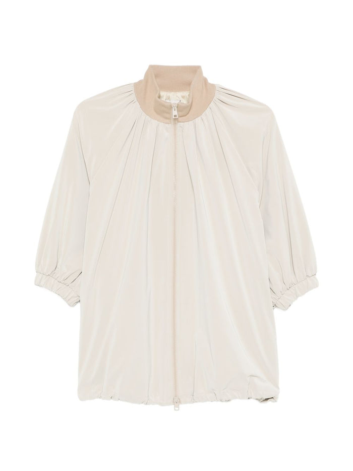 Alysi Giubbotto Leggero Donna Beige 1